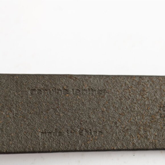 Calvin Klein Mens Belt Size 38 Genuine Leather Tan Khaki Beige Business Casual - Picture 10 of 16